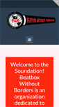 Mobile Screenshot of beatboxwithoutborders.org